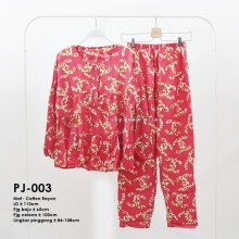 PJ-003 Pajamas Katun Rayon
